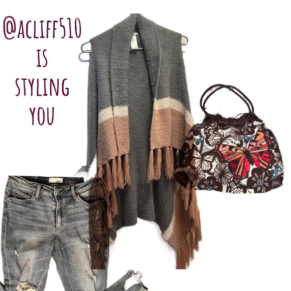 Maurices’ open front shawl - Picture 9 of 9